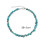 Women Boho Turquoise Choker Necklace Irregular Turquoise Short chains 5