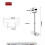 Ceiling-mount Bracket, Pipe Bracket, 32mm Dia, Rod Lever Support Holder Pipe Flange Socket 2pcs(350 5