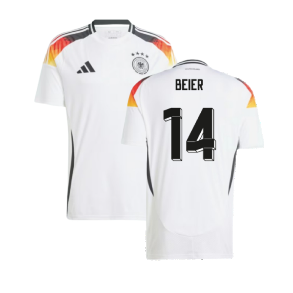 Adidas (M) 2024-2025 Germany Home Shirt (Beier 14)