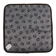 Verwarmingsmat voor huisdieren, elektrische verwarmingsmat voor hond en kat, waterdicht en verstelbaar, 45*45cm