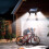 Rotating Three Head Solar Remote Controlled Light Outdoor Human Induction Body 5