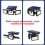 Rotating Three Head Solar Remote Controlled Light Outdoor Human Induction Body 9