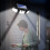 Rotating Three Head Solar Remote Controlled Light Outdoor Human Induction Body 6