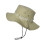 (Khaki) Outdoor Sun Mens Protection Cap With Breathable Anddrawstring Design Fabric 1