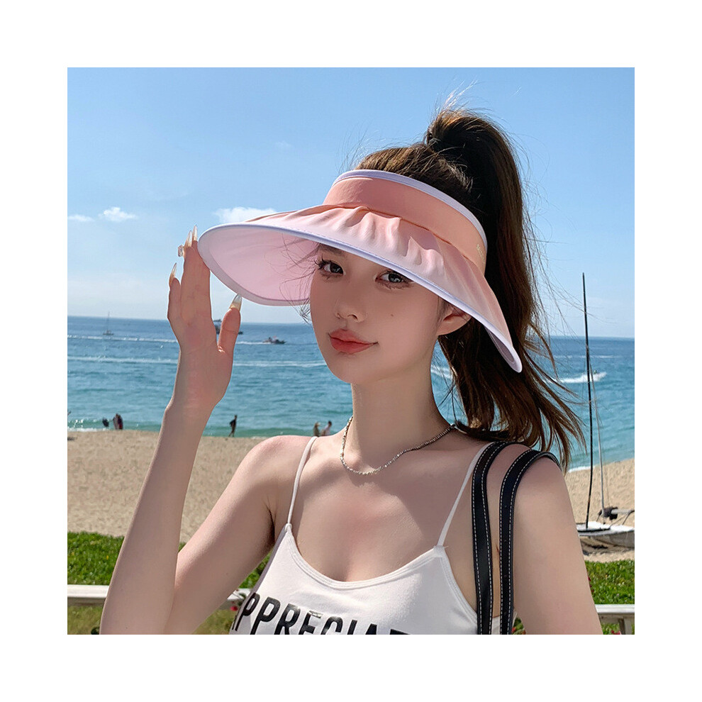 (Orange ) Hat Summer Sun With Breathable Big Brim And Two Tone Gradient For Design Daily-image-OPC-PHKPR8V-NEW