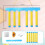 (Yellow) Sticks Falling Reaction Training Tool Catching Toys Games Chidlren Interactive 1