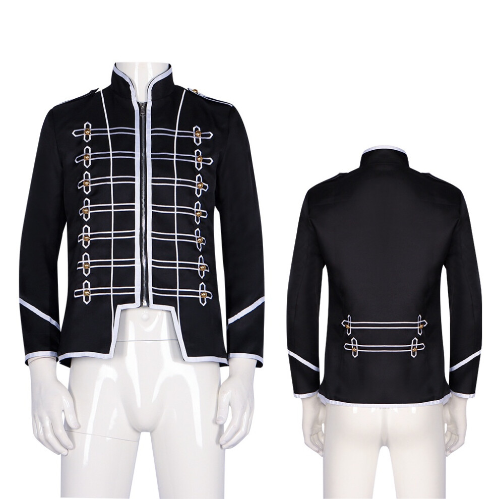 (Style D, S) Noble Court Medieval Princes Retro Jackets Wedding Performance Tuxedo Halloween-image-OPC-PHKQX92-NEW