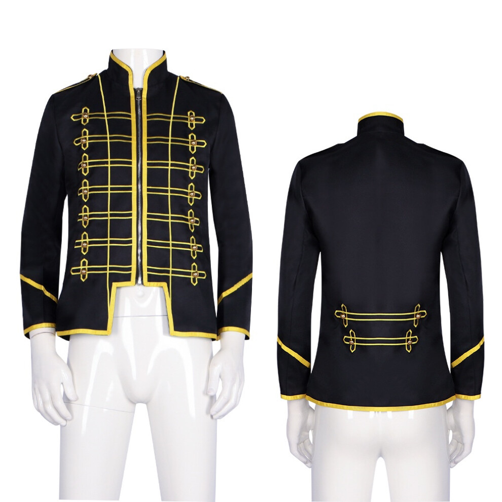 (Style C, XXL) Noble Court Medieval Princes Retro Jackets Wedding Performance Tuxedo Halloween-image-OPC-PHKQX8Y-NEW