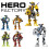 Factory Sixpack Hero Assembling Robot Model Toy Diy Creative Set Brick Building 2