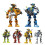 Factory Sixpack Hero Assembling Robot Model Toy Diy Creative Set Brick Building 4