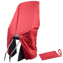 NICE 'N' DRY - Copertura antipioggia per seggiolini bici per bambini - rosso