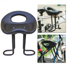 Seggiolino per bambini con tubo superiore per montaggio anteriore della bicicletta, portapacchi di sicurezza