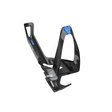 Portaborraccia Elite Cannibal XC Bio-Based Nero Lucido con Grafica Blu - Leggero e Sicuro per