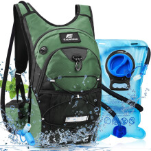 Zaino idrico Expansea, zaino idrico leggero e isolante con sacca d'acqua da 3 litri, impermeabile
