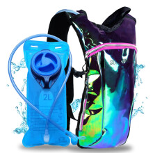 Zaino SOJOURNER Rave Hydration Pack - Sacca d'acqua da 2 litri inclusa per festival, rave, escursionismo,