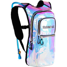 Zaino SOJOURNER Rave Hydration Pack - Sacca d'acqua da 2 litri inclusa per festival, rave, escursionismo,