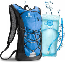 Zaino idrico BBAIYULE 2L con sacca di idratazione, borsa per bicicletta per corsa all'aperto, ciclismo