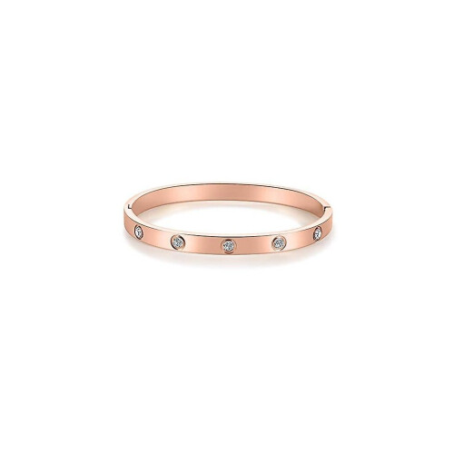 Gioielli placcati in oro cubico (oro rosa) per donne e ragazze 1