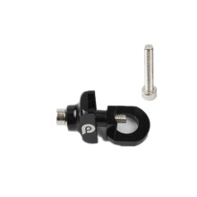 Stabilizzatore per catena per bicicletta pieghevole LP da 14 pollici con cerniera, monomarcia, nero