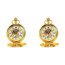 Orologio da tasca Goldencal di lusso 2X