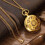 Orologio da tasca arabo con cassa in oro 4