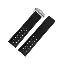 Cinturino alto per orologi della serie HEUER con fibbia pieghevole marrone