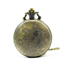 Grande orologio da tasca nostalgico in stile bronzo