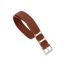 Cinturino in pelle per orologio con sgancio rapido per uomo e donna, 22 mm VHV