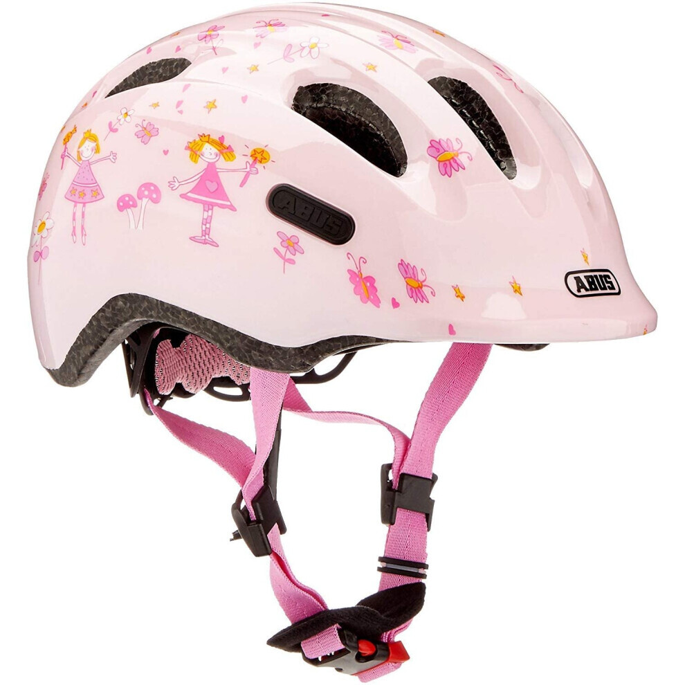 Casco Per Bambini Abus Smiley 2.0 - Casco Da Bicicletta Robusto Per Bambine E Bambini