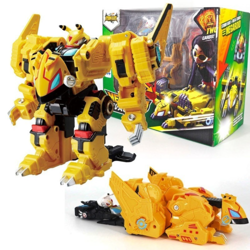 (6)Monkart Robot di trasformazione Moncha Pixie Vasper MEECARDS Bitroid Zero Draka Rarrken Leo Megaroid 2
