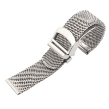 Bracciali in acciaio inossidabile a maglie solide di alta qualità da 20 mm/22 mm per orologi Dep