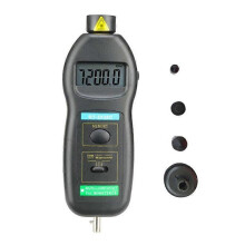 DT2236C Speed Detector Meter Laser Tachometer DT 2236C LED Digital Optical Contact Tachometer Detec
