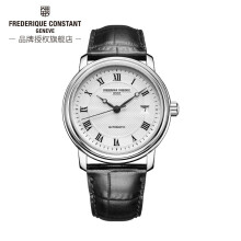 (bianco) 2023 Orologio da polso da uomo Frederique Constant FC-303, semplice e di lusso, con quadrante