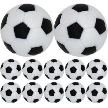 12 stuks tafelvoetbaltafelvoetballen, vervangingstafelvoetballen, tafelvoetbalballen, mini-tafelvoetbalaccessoire