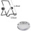 4pcs Mason Jar Lids, 4pcs Sprouting Jar Stands, Stainless Steel Screen, Sprouting Stands Foldable Adjustable 7