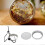4pcs Mason Jar Lids, 4pcs Sprouting Jar Stands, Stainless Steel Screen, Sprouting Stands Foldable Adjustable 16