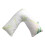 (Default) V Shape Bamboo Memory Foam Pillow , Removable Cover 6