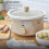 (White) Swan 3.5L Nordic Slow Cooker 4