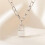 (Default) Paperclip Padlock ‘I am loved' Chain Necklace 1