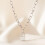 (Default) Paperclip Padlock ‘I am loved' Chain Necklace 2