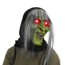 Halloween mask, Glowing Witch Mask Scary Witch Headgear, halloween decoration