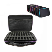 Carrying Case 60 Vials Essential Oil Carrying Case, Holds 15ml Bottles random color
