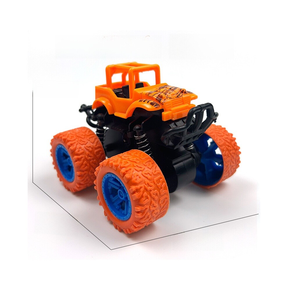 (Orange) Drive Wheel Four Inertia Stunt Off Road Vehicle Model Child Toy Holiday Gift Car-image-OPC-PHKWQHR-NEW