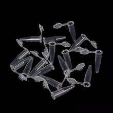 50 of 100 stuks 0,5 ml micro-plastic reageerbuiscentrifugeflesje met klikdop voor laboratoriummonsters
