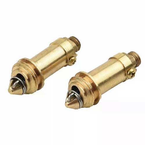 1/2pcs Spring Plug /Bounce Valve Brass Basin Sink Bath Replacement Waste Easy Pop Up Click Clack Plug