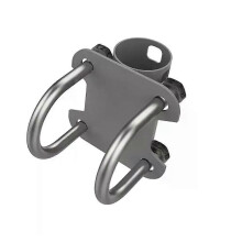 For StarLink V2 Mount 30-50mm Hoop Adapter Stainless Steel Antenna Holder Bracket For RV Yacht Railing