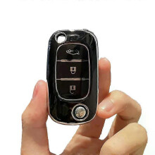 3 Buttons TPU Key Case Cover for LADA Vesta Granta XRay Kalina Priora Sedan Sport for Renault Fluence