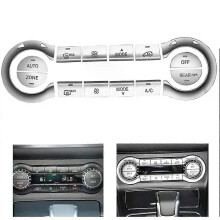 Car Central A/C Button Patch Sticker Air Conditioning Buttons Trim For Mercedes C117 X156 For CLA GLA
