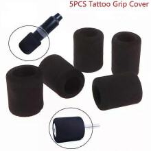 5Pcs 35mm Tattoo Grip Covers Memory Foam Tattoo Bandages Wrap For Stainless Steel Or Memory Foam Disposable