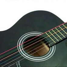 6Pcs Guitar Strings 028mm-132mm 85cm-88cm Rainbow Colorful Color Steel Strings Classic Guitar Strings